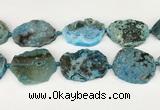 CAA4088 15.5 inches 33*40mm - 38*45mm freeform ocean agate beads