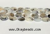 CAA4388 15.5 inches 15*20mm oval Montana agate beads