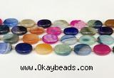 CAA4414 15.5 inches 15*20mm oval agate druzy geode beads