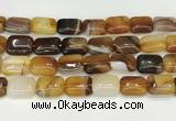 CAA4813 15.5 inches 15*20mm rectangle banded agate beads wholesale