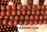 CAA5102 15.5 inches 12mm round red agate gemstone beads