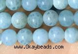 CAA5140 15.5 inches 4mm round dragon veins agate beads wholesale