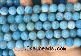 CAA5144 15.5 inches 10mm round dragon veins agate beads wholesale