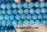 CAA5146 15.5 inches 14mm round dragon veins agate beads wholesale