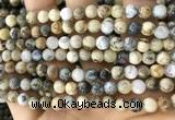 CAA5256 15.5 inches 6mm round dendrite agate beads wholesale