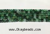 CAA5386 15.5 inches 6*7mm - 8*8mm nuggets agate gemstone beads