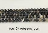 CAA5429 15.5 inches 10mm round agate gemstone beads