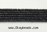 CAA5437 15.5 inches 6*8mm faceted rondelle agate gemstone beads