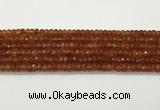 CAA5442 15.5 inches 6*8mm faceted rondelle agate gemstone beads