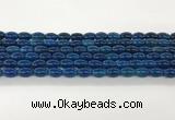 CAA5447 15.5 inches 8*12mm rice agate gemstone beads