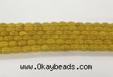 CAA5449 15.5 inches 8*12mm rice agate gemstone beads