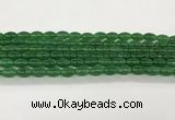 CAA5454 15.5 inches 8*12mm rice agate gemstone beads