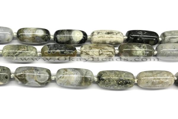 CAA5733 15*28mm - 16*35mm nuggets ocean agate beads