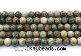 CAA6103 15.5 inches 10mm round chrysanthemum agate gemstone beads