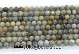 CAA6121 15.5 inches 6mm round bamboo leaf agate gemstone beads