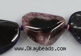 CAA621 15.5 inches 25*30mm freeform dragon veins agate beads