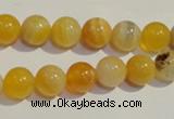 CAA90 15.5 inches 12mm round botswana agate gemstone beads