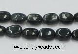 CAB126 15.5 inches 8*10mm oval moss agate gemstone beads wholesale