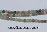 CAB429 15.5 inches 3mm round indian agate gemstone beads wholesale