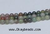 CAB430 15.5 inches 4mm round indian agate gemstone beads wholesale