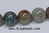 CAB435 15.5 inches 14mm round indian agate gemstone beads wholesale