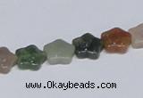 CAB459 15.5 inches 10*10mm star indian agate gemstone beads wholesale