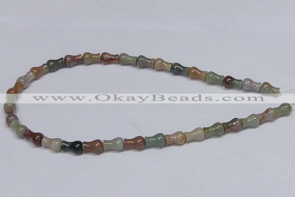 CAB465 15.5 inches 8*12mm vase-shaped indian agate gemstone beads