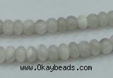 CAB900 15.5 inches 4*6mm rondelle natural crazy agate beads wholesale