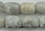 CAB904 15.5 inches 15*20mm drum natural crazy agate beads wholesale