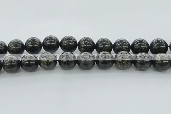 CAE08 15.5 inches 18mm round astrophyllite beads wholesale