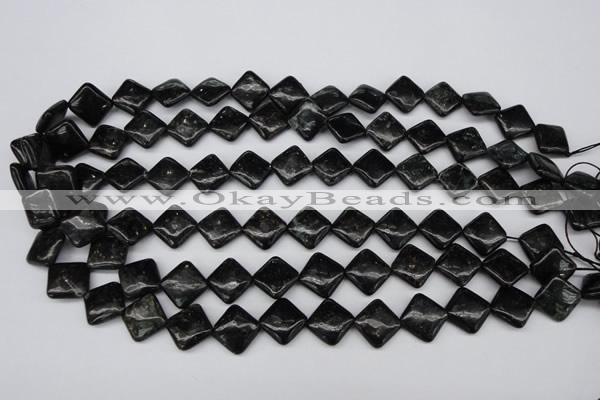 CAE100 15.5 inches 12*12mm diamond astrophyllite beads wholesale