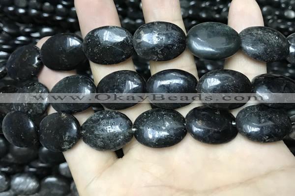 CAE301 15.5 inches 15*20mm oval astrophyllite beads wholesale