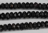 CAE32 15.5 inches 4*8mm faceted rondelle astrophyllite beads wholesale