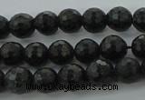 CAE35 15.5 inches 6mm faceted round astrophyllite beads wholesale