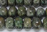 CAF116 15.5 inches 8*12mm rondelle Africa stone beads wholesale