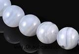 CAG129 round blue lace agate 10mm gemstone beads Wholesale