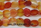 CAG1651 15.5 inches 11*12mm heart red agate gemstone beads