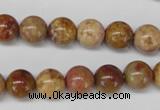 CAG1744 15.5 inches 10mm round golden agate beads wholesale