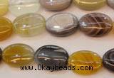 CAG2360 15.5 inches 13*18mm oval African botswana agate beads