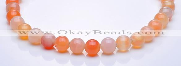 CAG266 15 inch round 13mm agate gemstone beads Wholesale