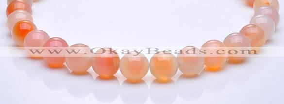 CAG267 14mm round agate gemstone beads Wholesale