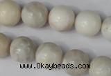 CAG3606 15.5 inches 14mm round natural crazy lace agate beads