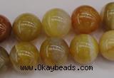 CAG4325 15.5 inches 14mm round botswana agate gemstone beads