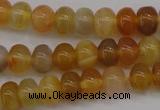 CAG4330 15.5 inches 5*7mm rondelle botswana agate gemstone beads