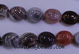 CAG4451 15.5 inches 10*12mm oval botswana agate beads wholesale