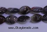 CAG4452 15.5 inches 10*14mm oval botswana agate beads wholesale