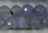 CAG4565 15.5 inches 14mm faceted round agate beads wholesale