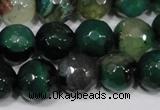 CAG4657 15.5 inches 8mm faceted round fire crackle agate beads