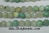 CAG4811 15 inches 6mm faceted round fire crackle agate beads