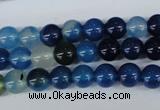 CAG5006 15.5 inches 8mm round agate gemstone beads wholesale